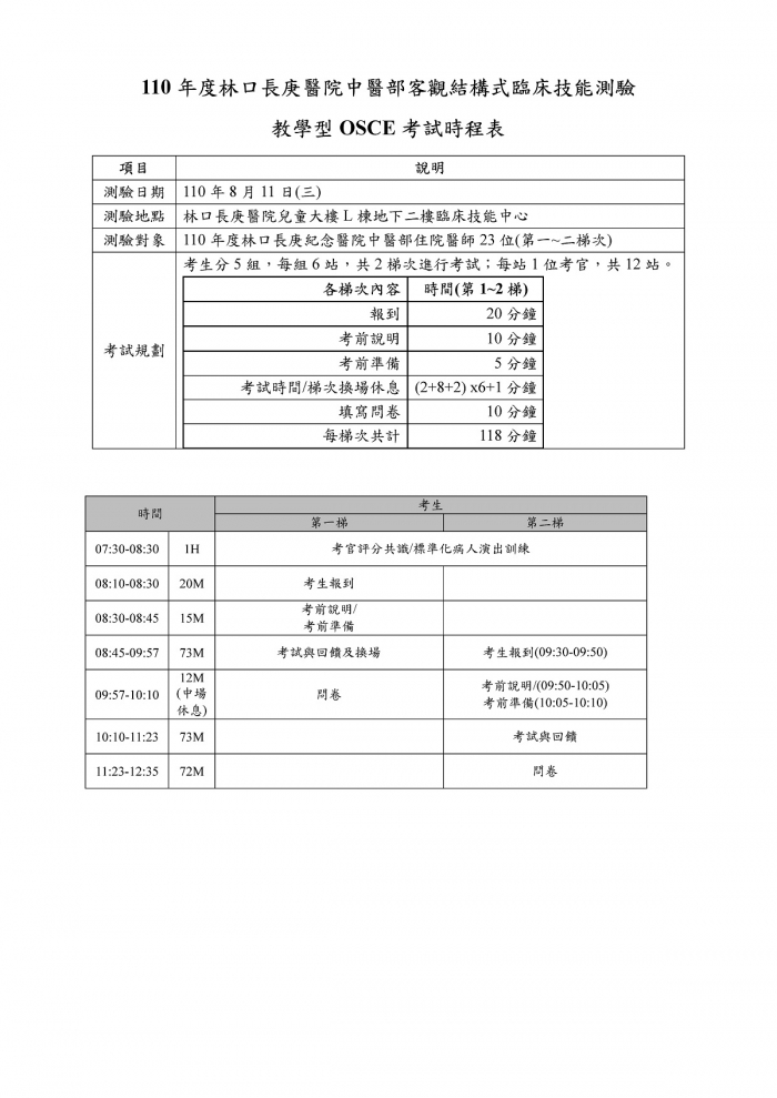 20210811_OSCE R考試時程表_R_20210808 20210811_OSCE R考試時程表_R_20210808